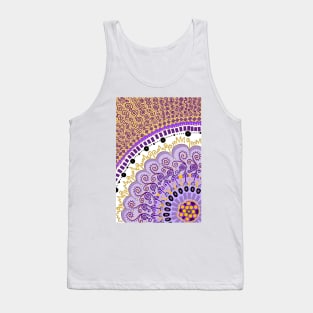 Purple Mandala Tank Top